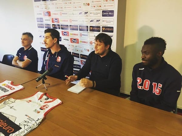 A2 Citroen Est 2016-17: Forlì ha presentato Amoroso ed Adegboye