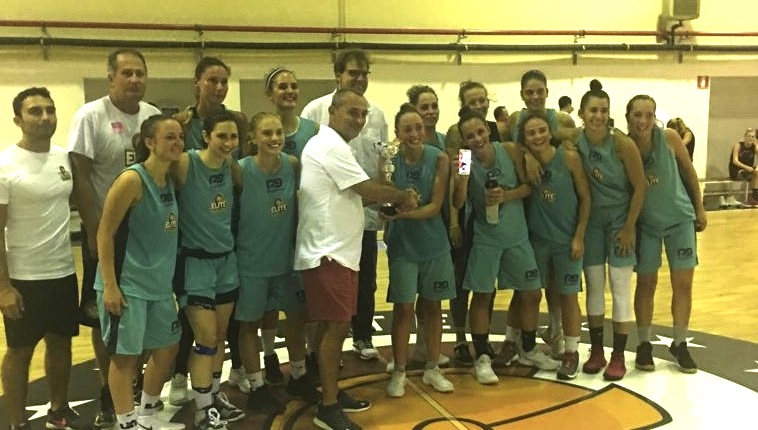 A2 Femminile girone Sud pre campionato 2018-19: l'Elìte Basket Roma ha vinto la II^edizione della Pink is better League